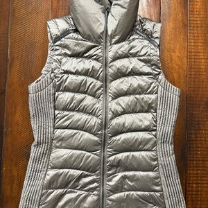 Alp N Rock Metallic Gray Puffer Vest